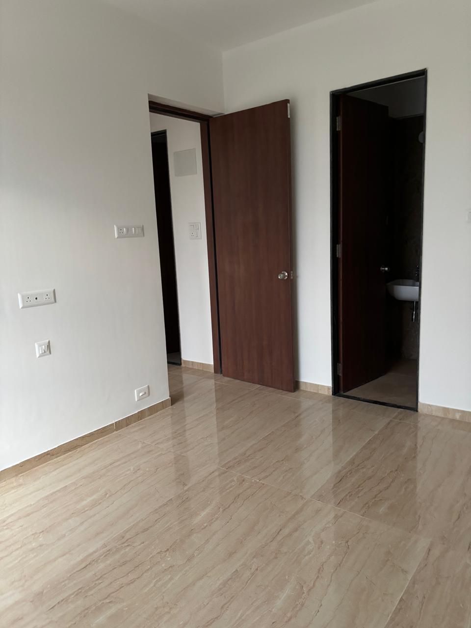 2BHK Available on rent in Mhalunge with kitchen trolleys