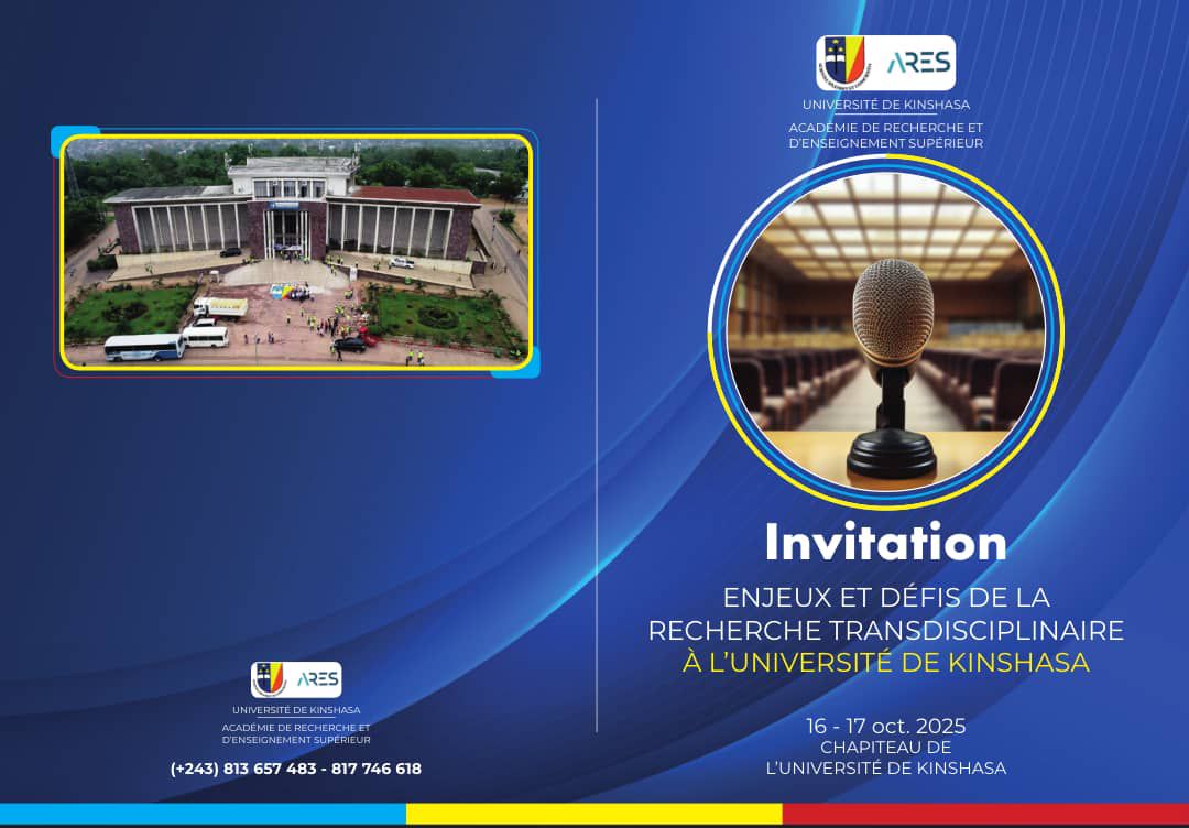 L'Ares-Unikin lance deux jours de réflexion pour faire de la recherche un moteur de développement en RDC