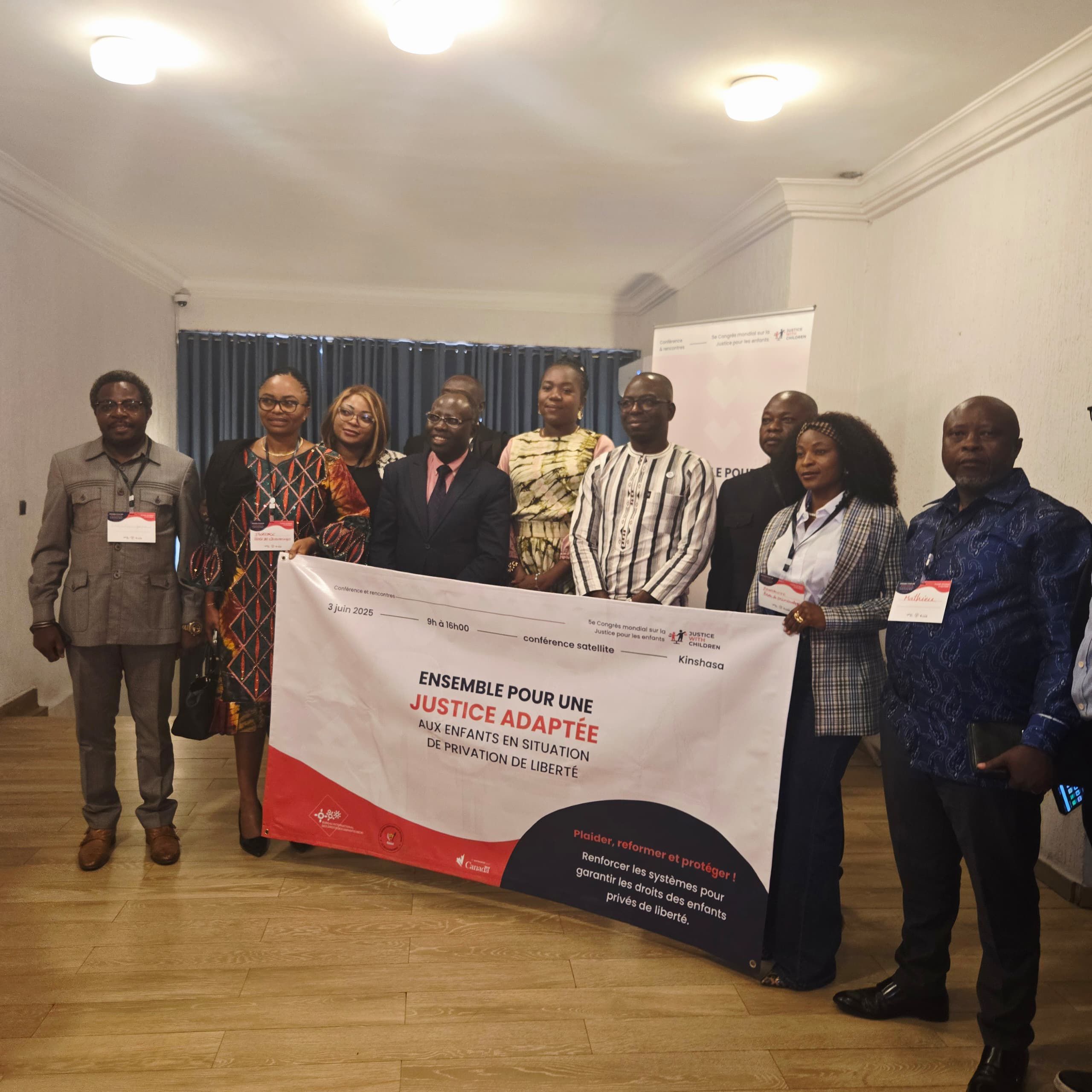 5ème Congrès mondial sur la justice pour les enfants à Kinshasa : Les apprenants de l’école de criminologie témoignent de l'urgence d'une justice adaptée.