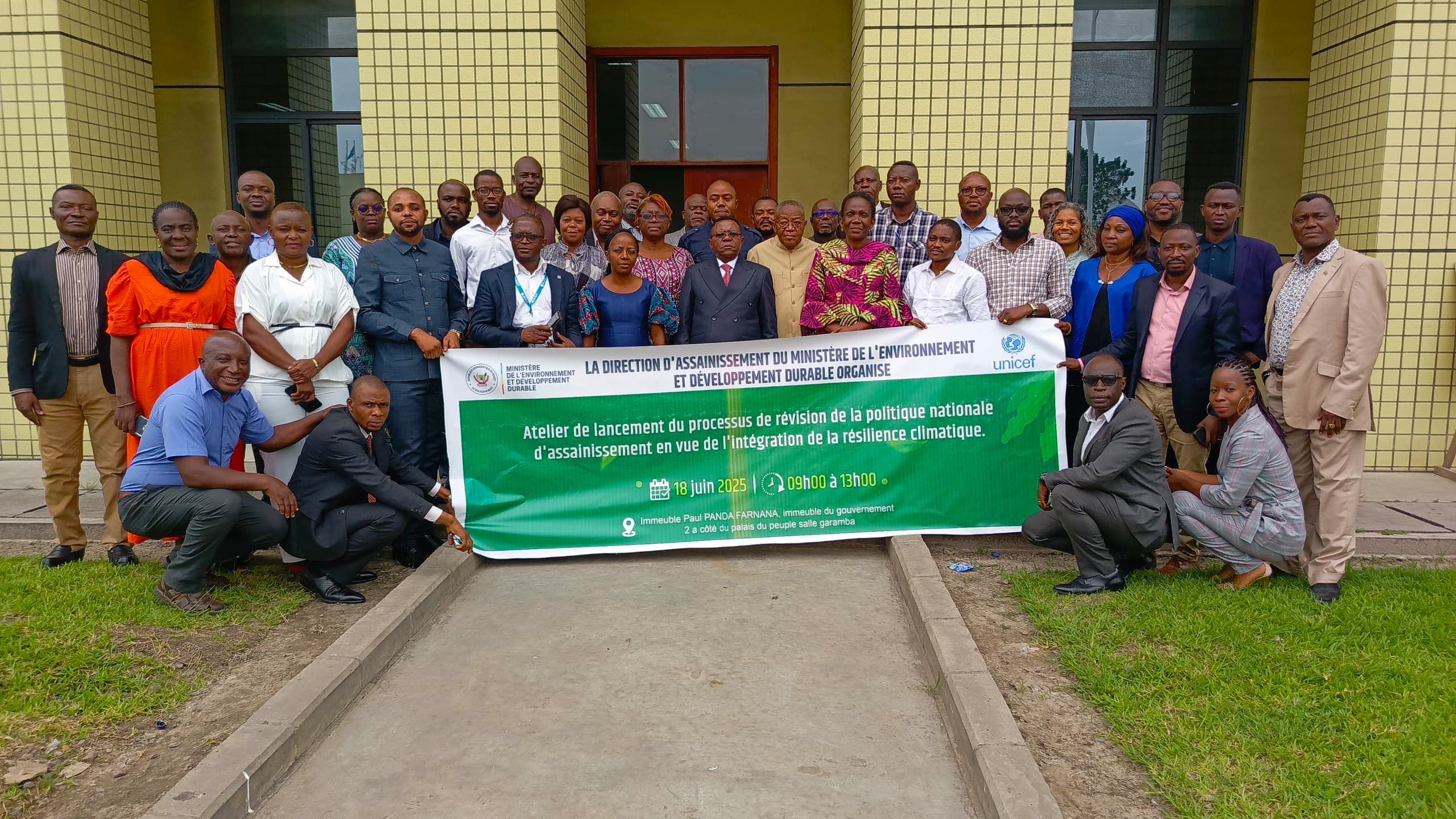 La RDC Face au défi sanitaire et climatique : Me. Olivier Mazianda de l'école de criminologie pilote la révision de la politique nationale d'assainissement