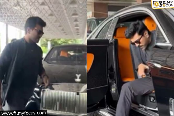 Ram Charan Is The First Person From Hyderabad To Own This Luxurious Vehicle