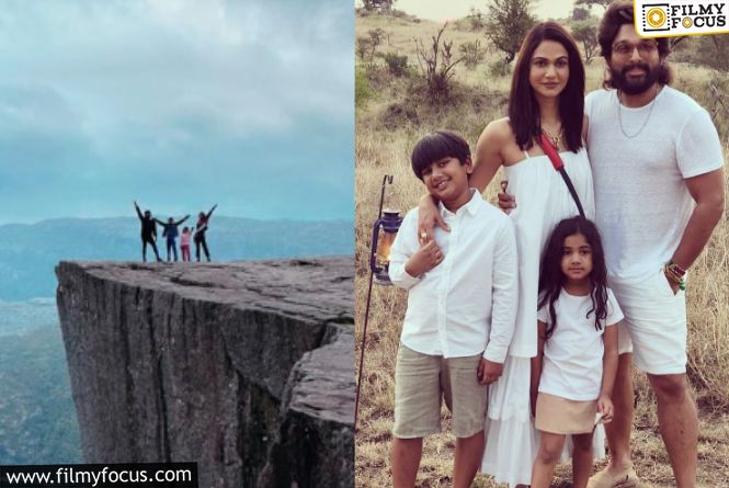 Allu Arjun Is Having A Great Time On A Family Vacation
