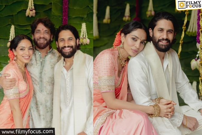 A Beginning Of Infinite Love… Naga Chaitanya And Sobhita Dhulipala Got Engaged…