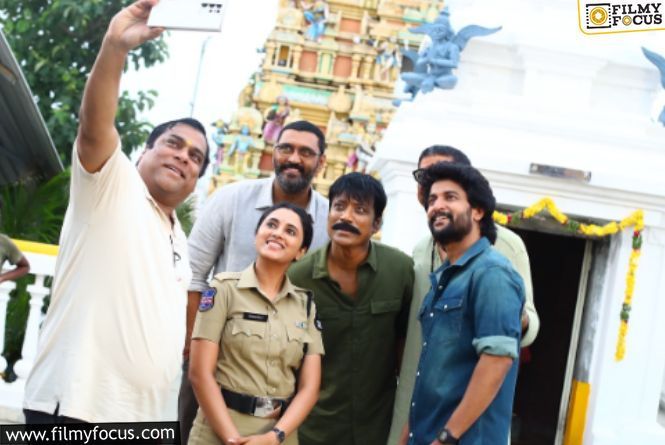 Behind The Scenes Photos From The Sets Of “Saripodhaa Sanivaaram”