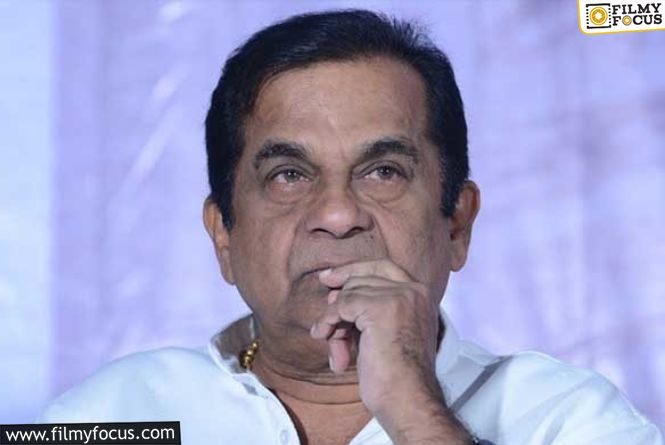 Brahmanandam Was Disappointed About…?