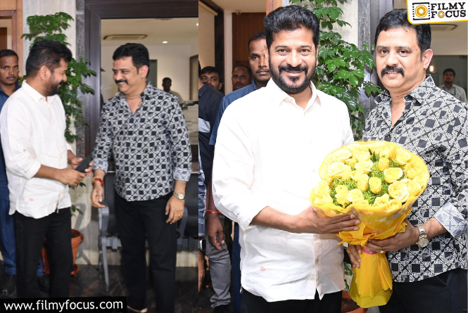 President Bharat Bhushan met CM Revanth Reddy on the occasion elected as President of TFICC