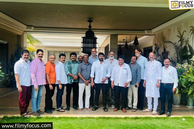 TFPC, TFCC, TSCC, Maa Association,Federation Met MegaStar Chiranjeevi