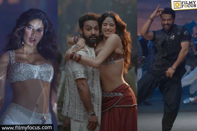 NTR And Janhvi Brightened Up The Song “Daavudi” From Devara