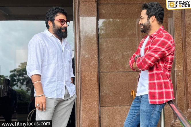 Pic Of The Day: NTR Meets With Sandeep Reddy Vanga