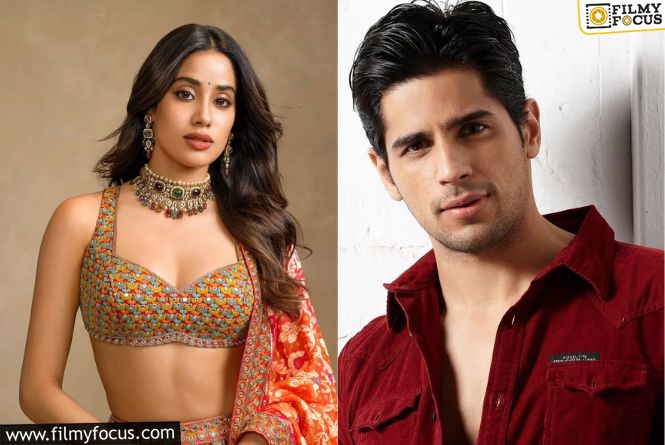 Sidharth Malhotra And Janhvi Kapoor Will Star In A Romantic Film