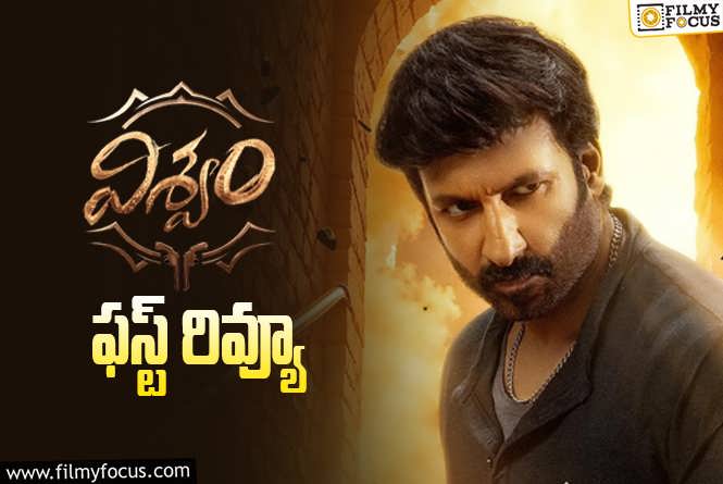 Viswam First Review: గోపీచంద్ ‘విశ్వం’ ఫస్ట్ రివ్యూ వచ్చేసింది.. ఎలా ఉందంటే?