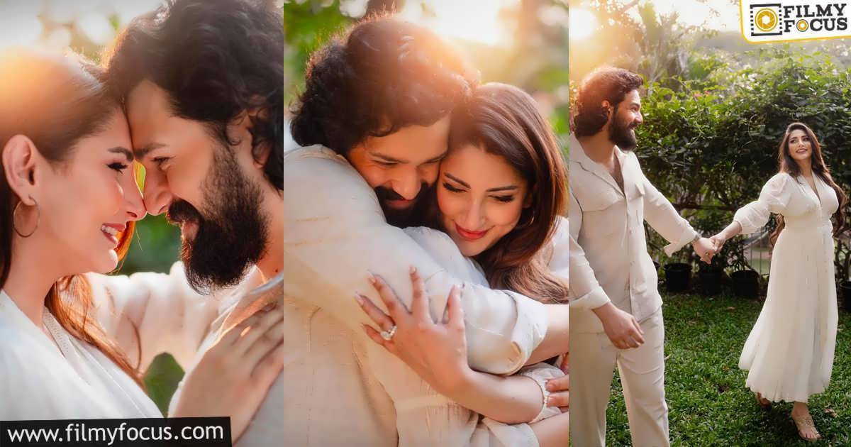 Akhil Akkineni engaged with Zainab Ravdjee Photos Goes Viral