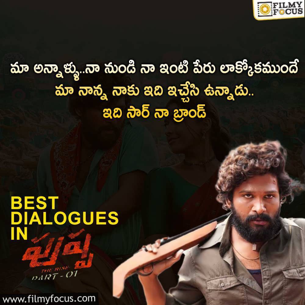 Best Dialogues of Pushpa The Rise Movie (1)