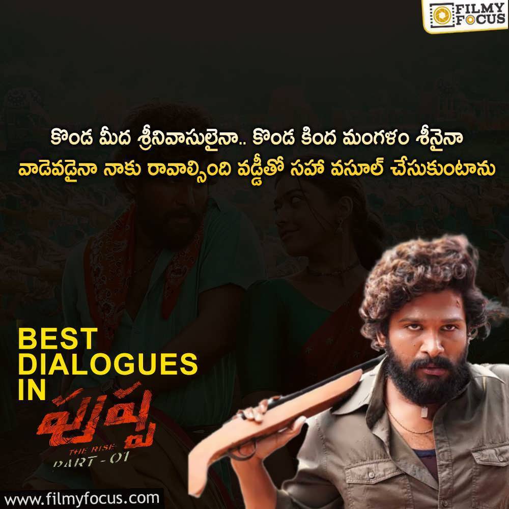 Best Dialogues of Pushpa The Rise Movie (1)