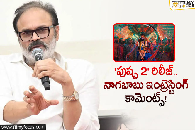 Pushpa2 The Rule: నాగబాబు ట్వీట్ ‘పుష్ప 2’ గురించేనా.. ఊహించలేదుగా..!