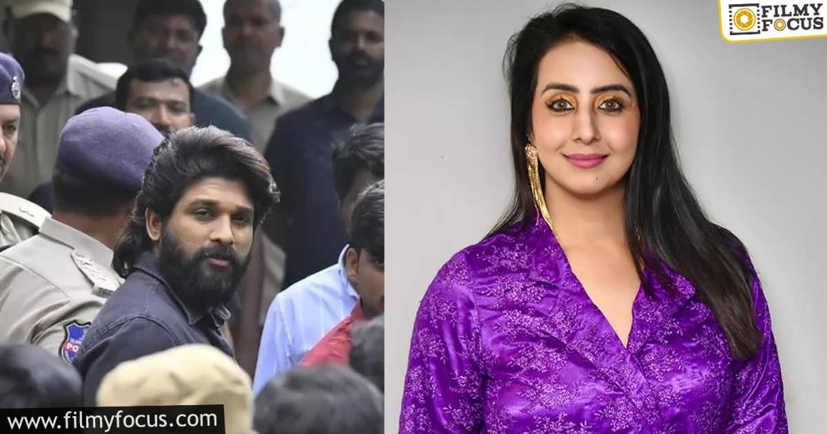 Star Beauty Sanjjanaa Galrani Supports Allu Arjun Over Stampede Incident (1)