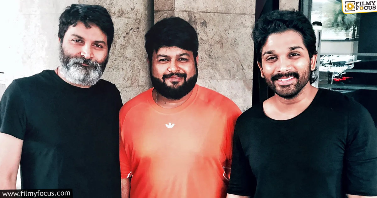 Thaman out from next Trivikram, Allu Arjun combo film3