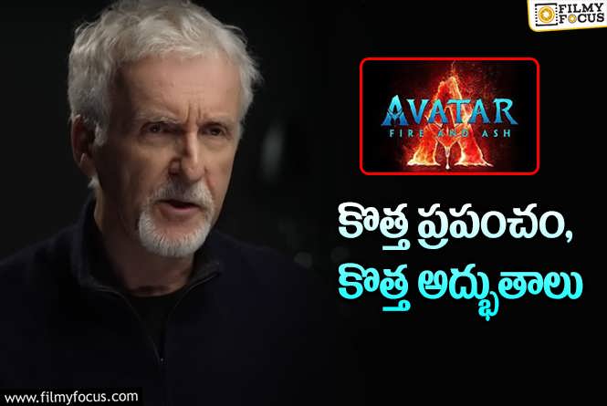 Avatar 3: అవతార్ 3 అంతకుమించి.. దర్శకుడు ఏమన్నారంటే..!