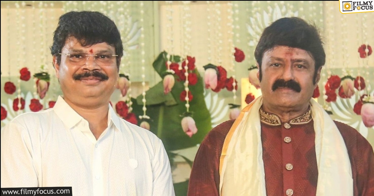 Boyapati Srinu for Balakrishna and Anil Ravipudi for Venkatesh