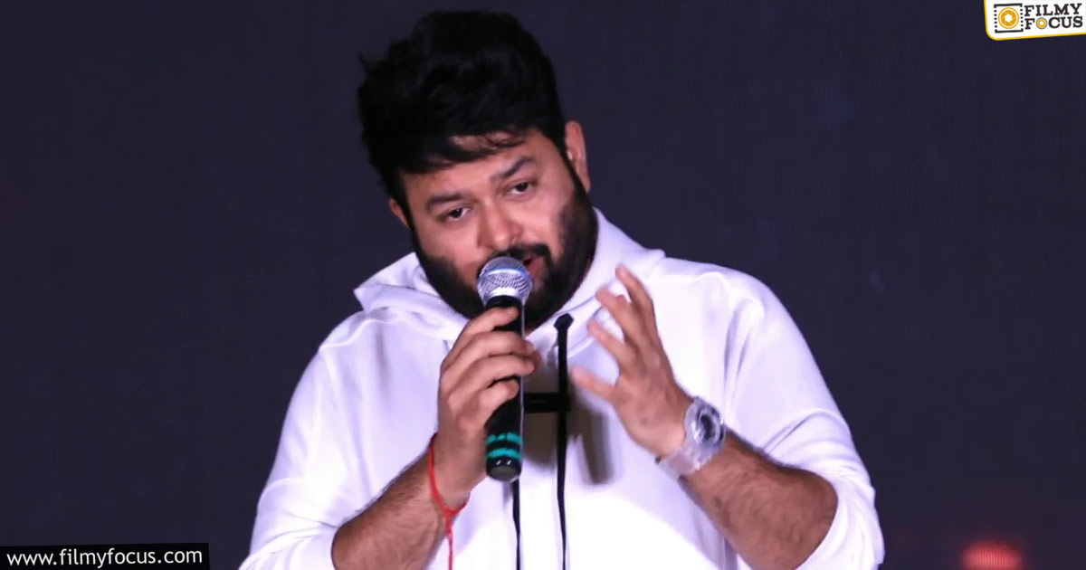 Music director Thaman responds on trolls