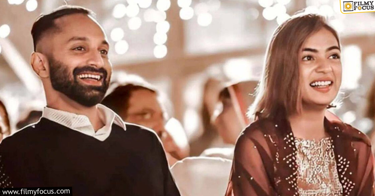 Nazriya Nazim opens up about Fahadh Faasil health issue