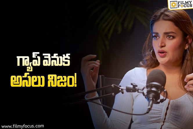 Nidhhi Agerwal: వీరమల్లు వల్లే వెండితెరకు గ్యాప్.. ఇస్మార్ట్ బ్యూటీ!