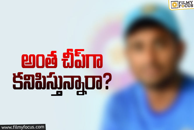 Ambati Rayudu comments on film stars and political leaders