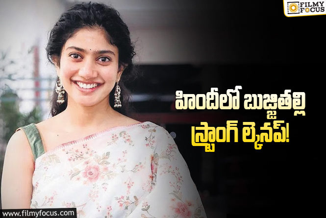 Sai Pallavi busy in Bollywood projects