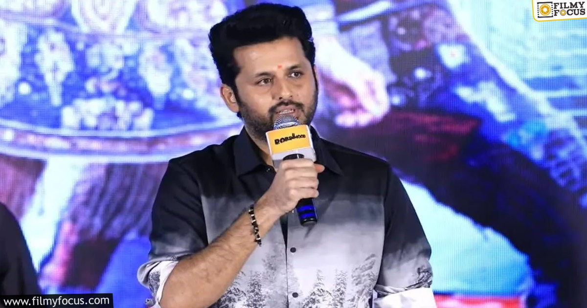 Nithin is over confident about Robinhood movie