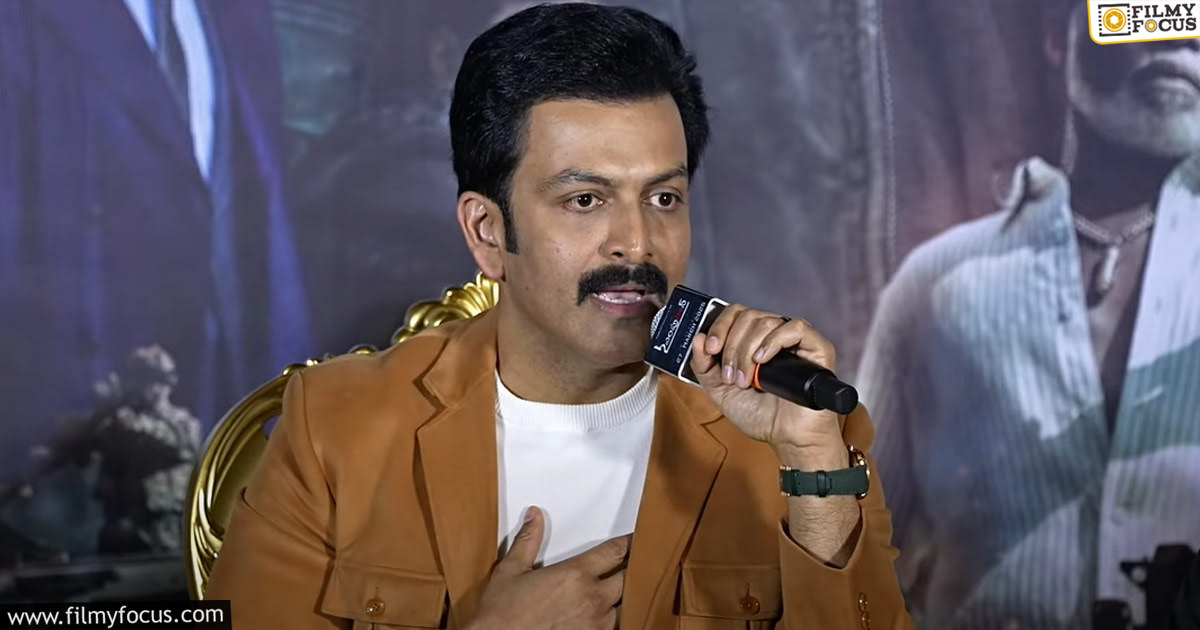 Prithviraj Sukumaran once again lied