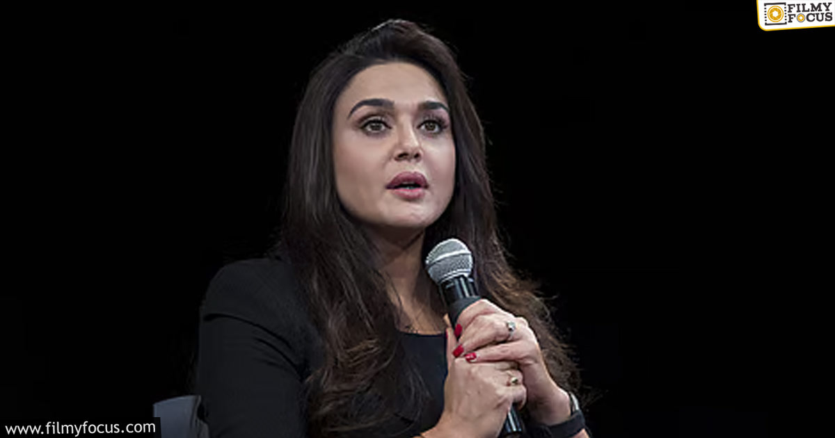 Venkatesh actress Preity Zinta interesting comments on politics