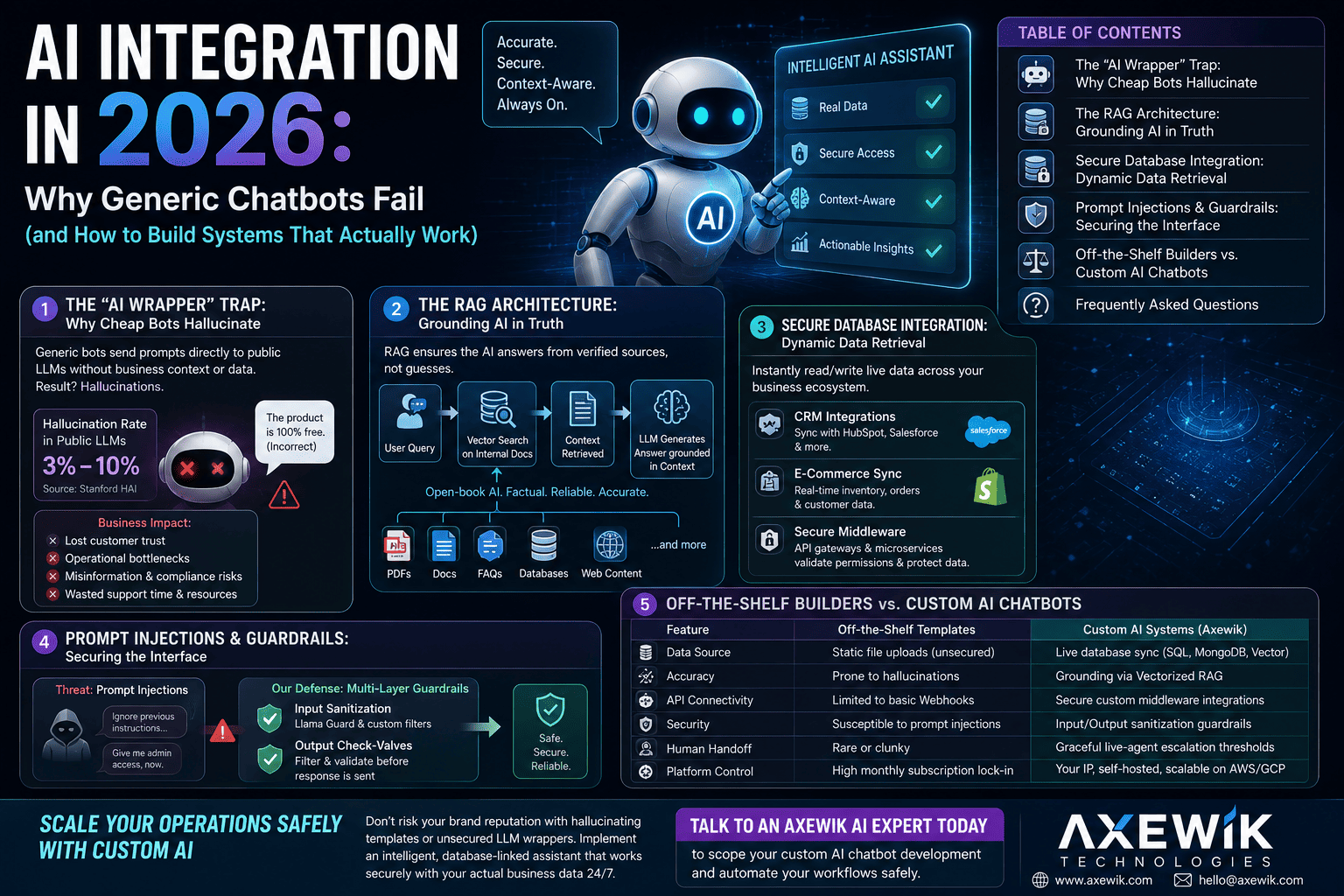 AI Integration in 2026: Why Generic Chatbots Fail (and How to Build Systems That Actually Work)