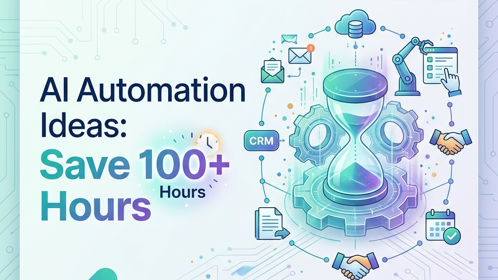 AI Automation Ideas That Save 100+ Hours Every Month