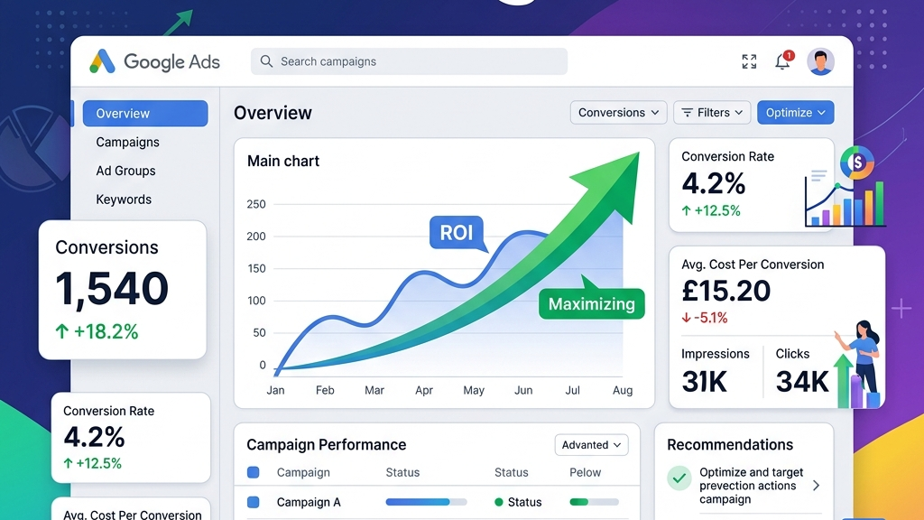 Maximising ROI with Google Ads: A Practical Guide