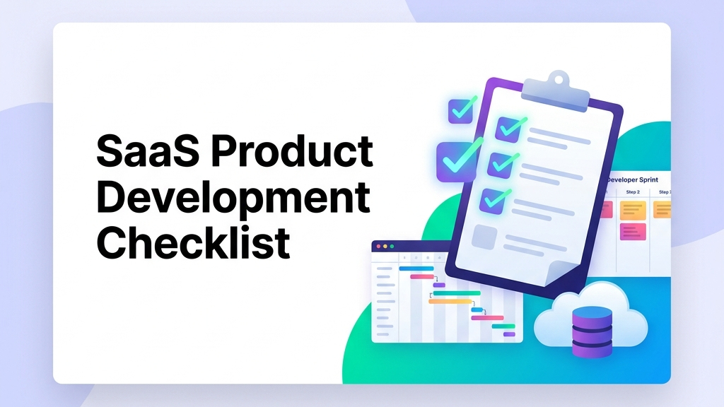 SaaS Product Development Checklist for Founders
