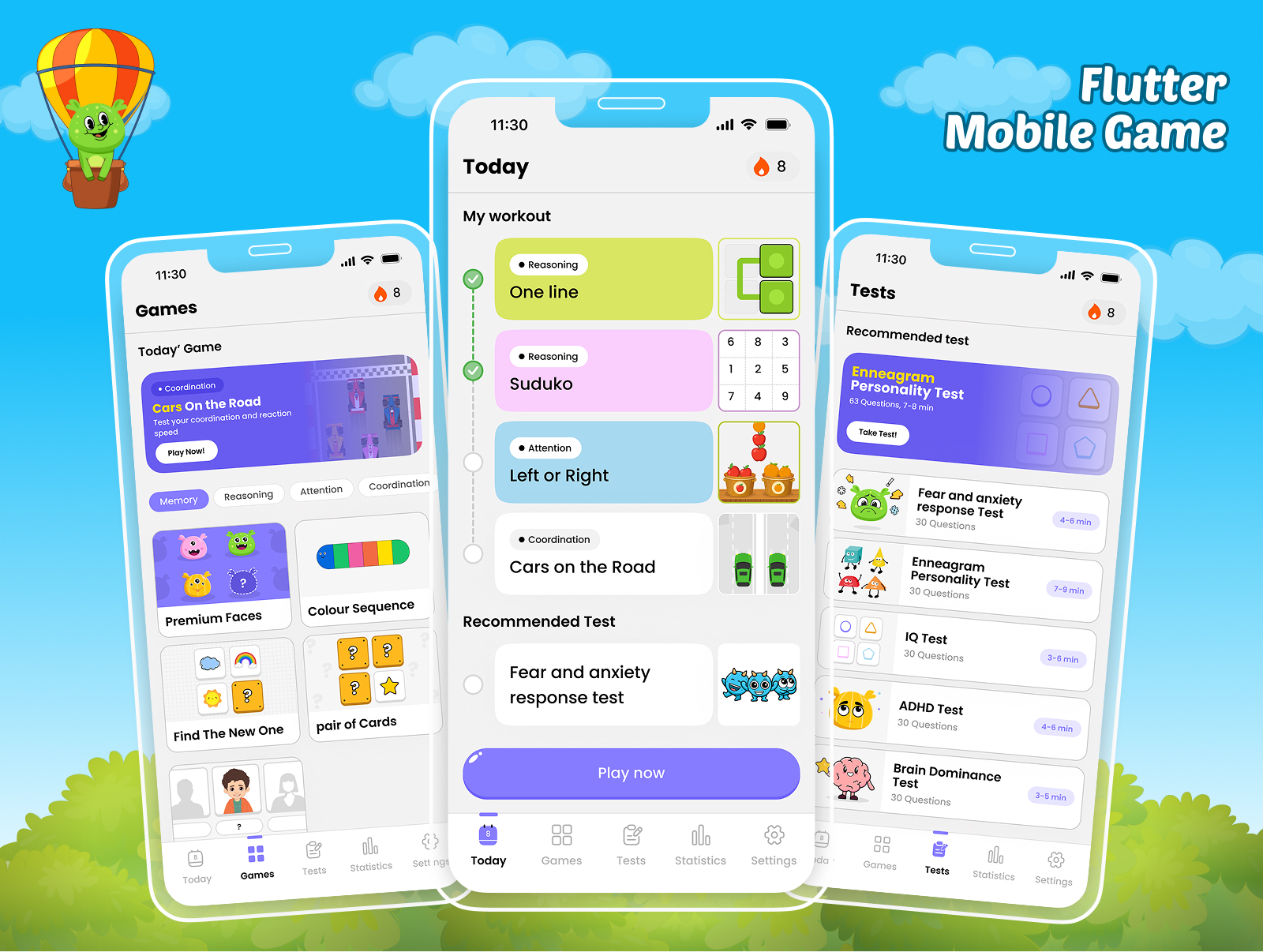 Flutter Game - Mind Box