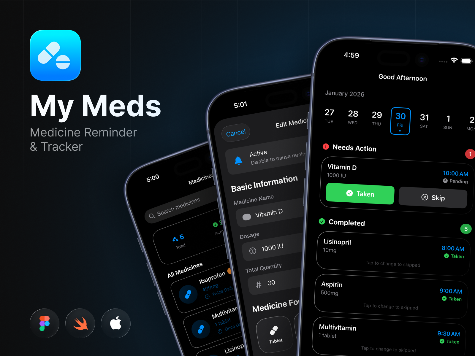 My Meds – Smart Medicine Reminder & Tracker