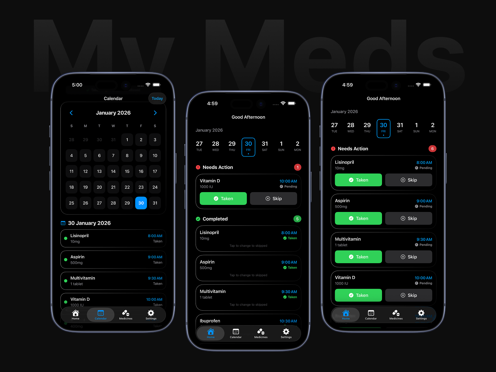 My Meds – Smart Medicine Reminder & Tracker