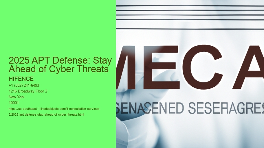 2025 APT Defense: Stay Ahead of Cyber Threats