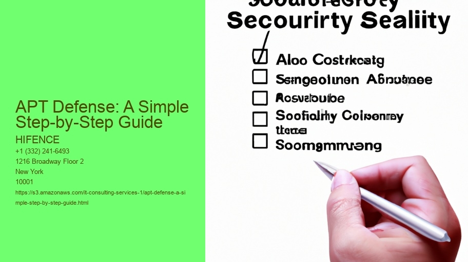 APT Defense: A Simple Step-by-Step Guide