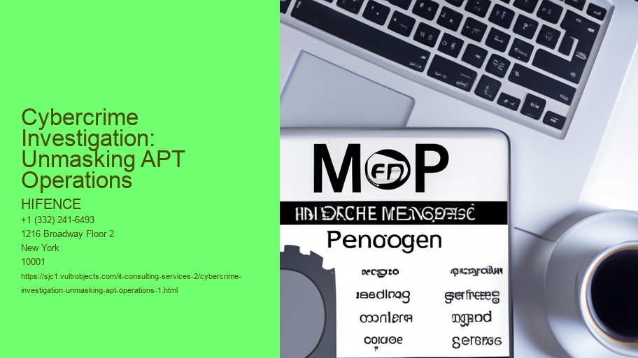 Cybercrime Investigation: Unmasking APT Operations