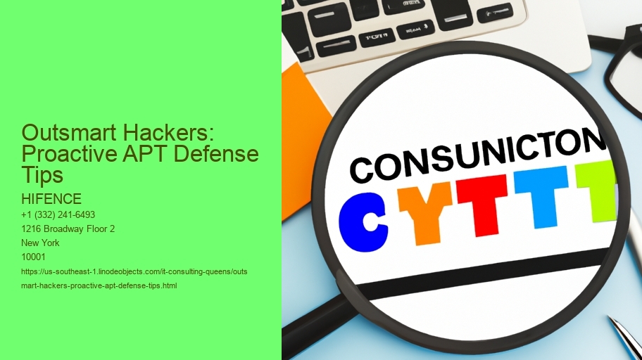 Outsmart Hackers: Proactive APT Defense Tips