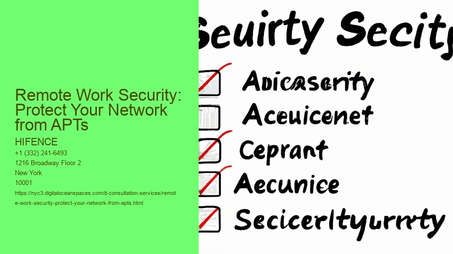 Remote Work Security: Protect Your Network from APTs