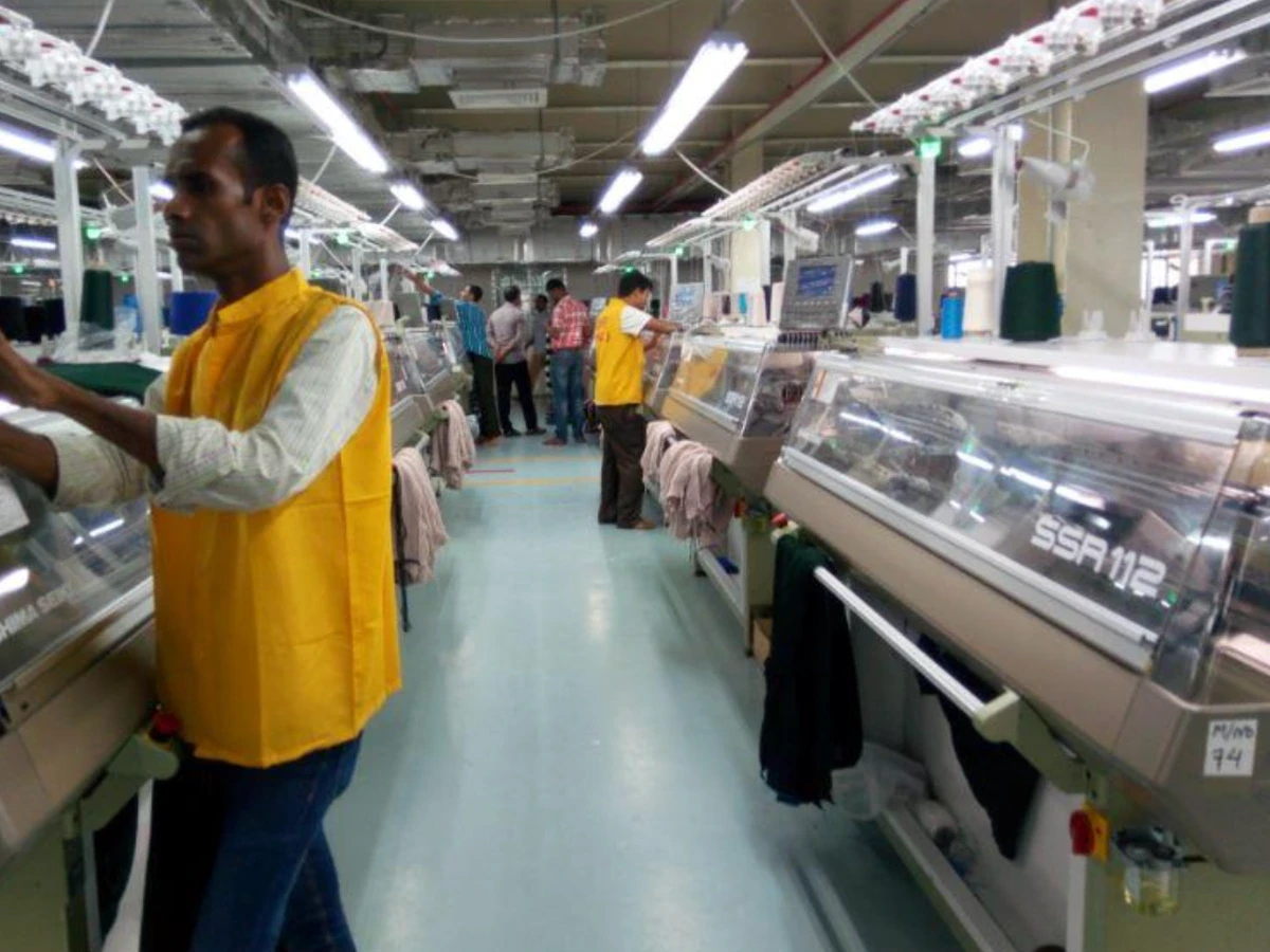 Knit process 