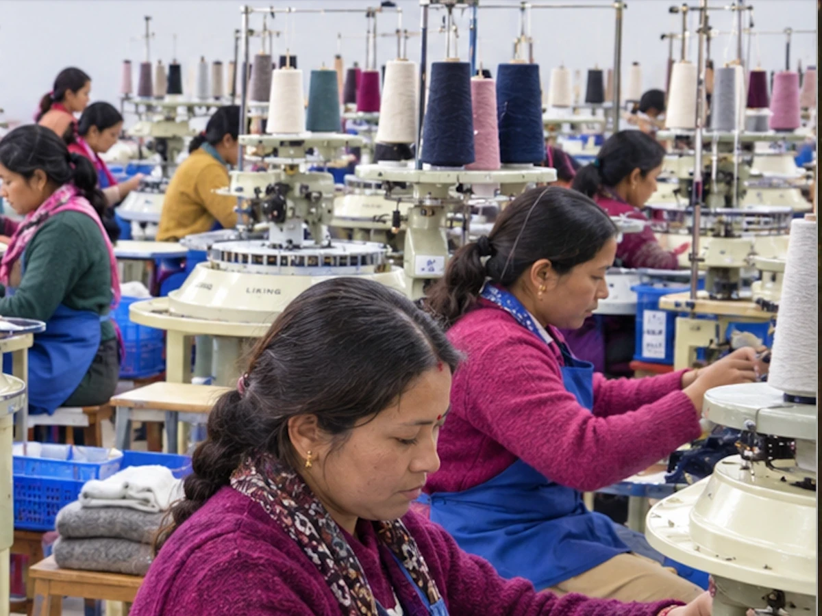 Linking all kinds of knitted products 
