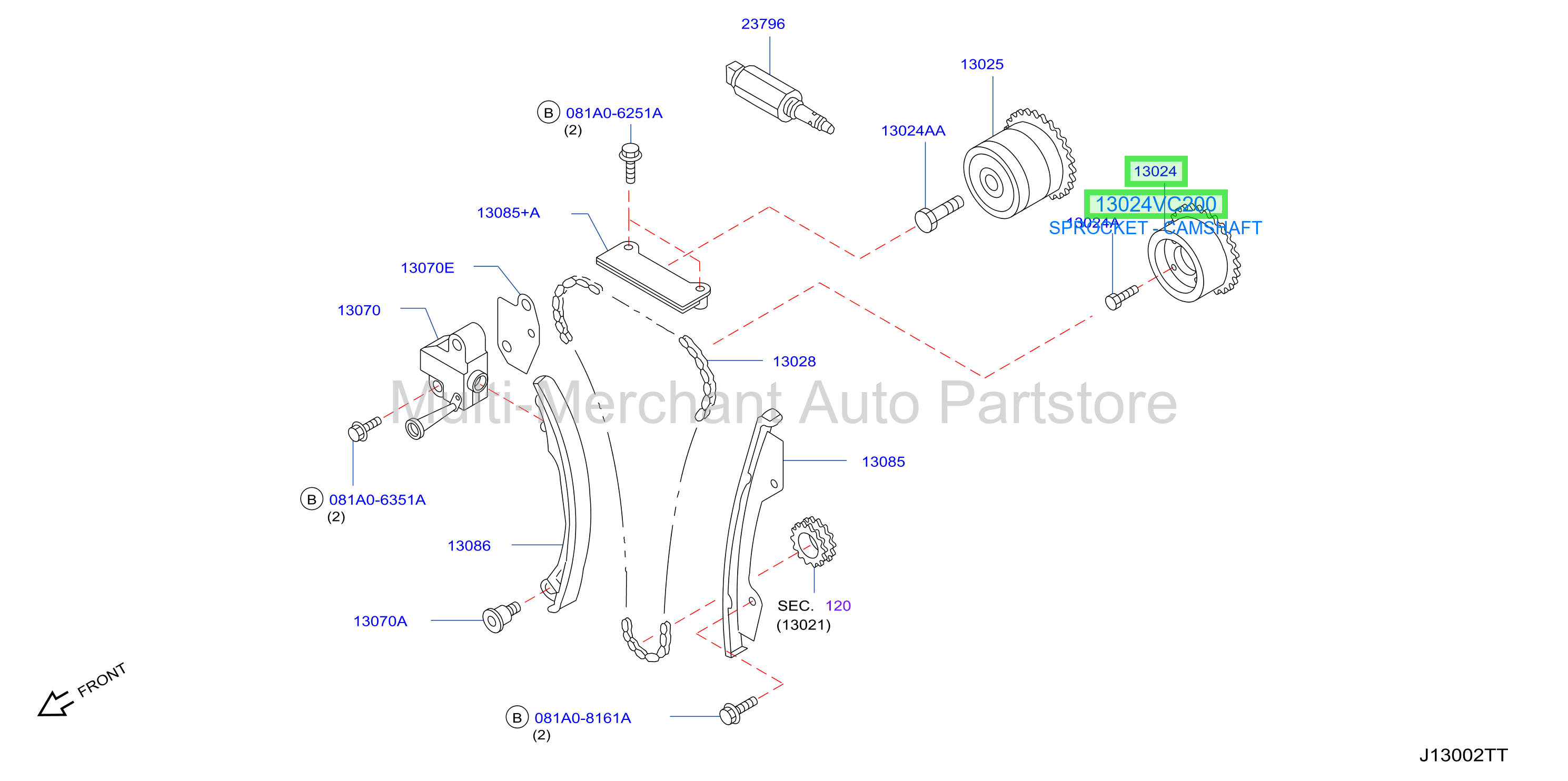 SPROCKET - CAMSHAFT
