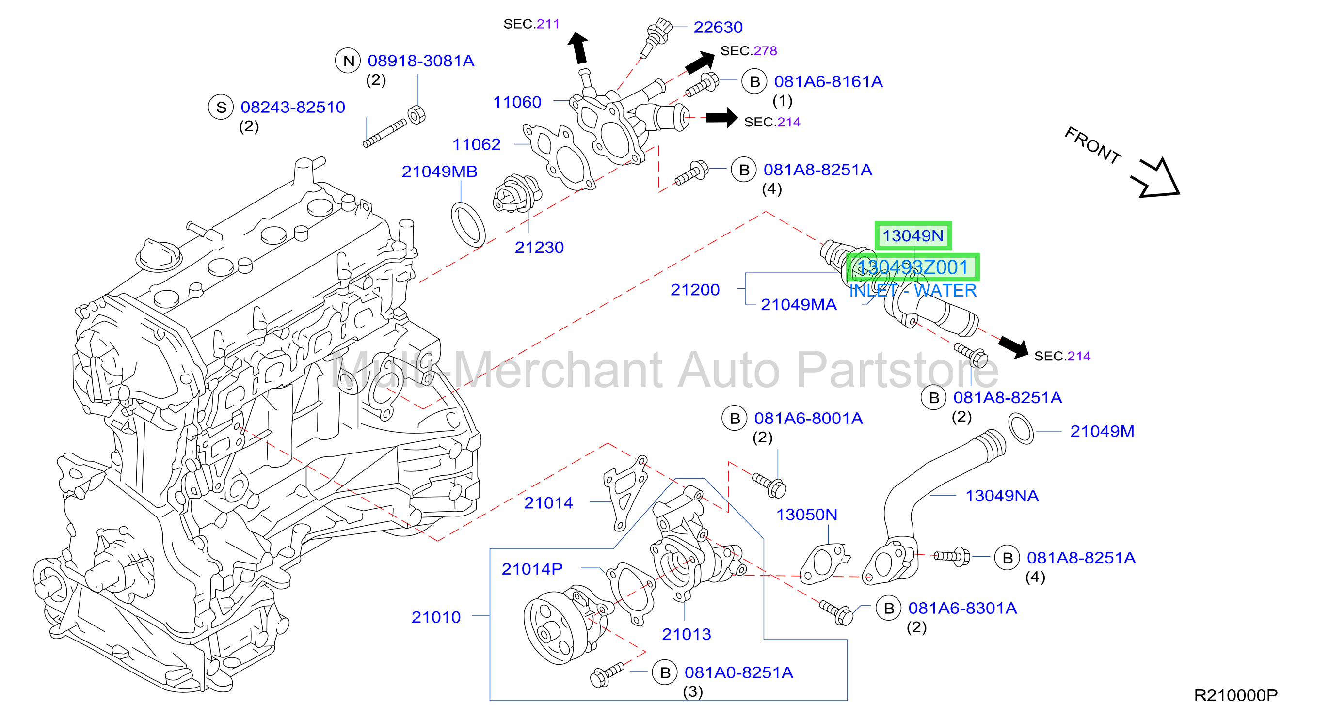 كوع ماء تحت