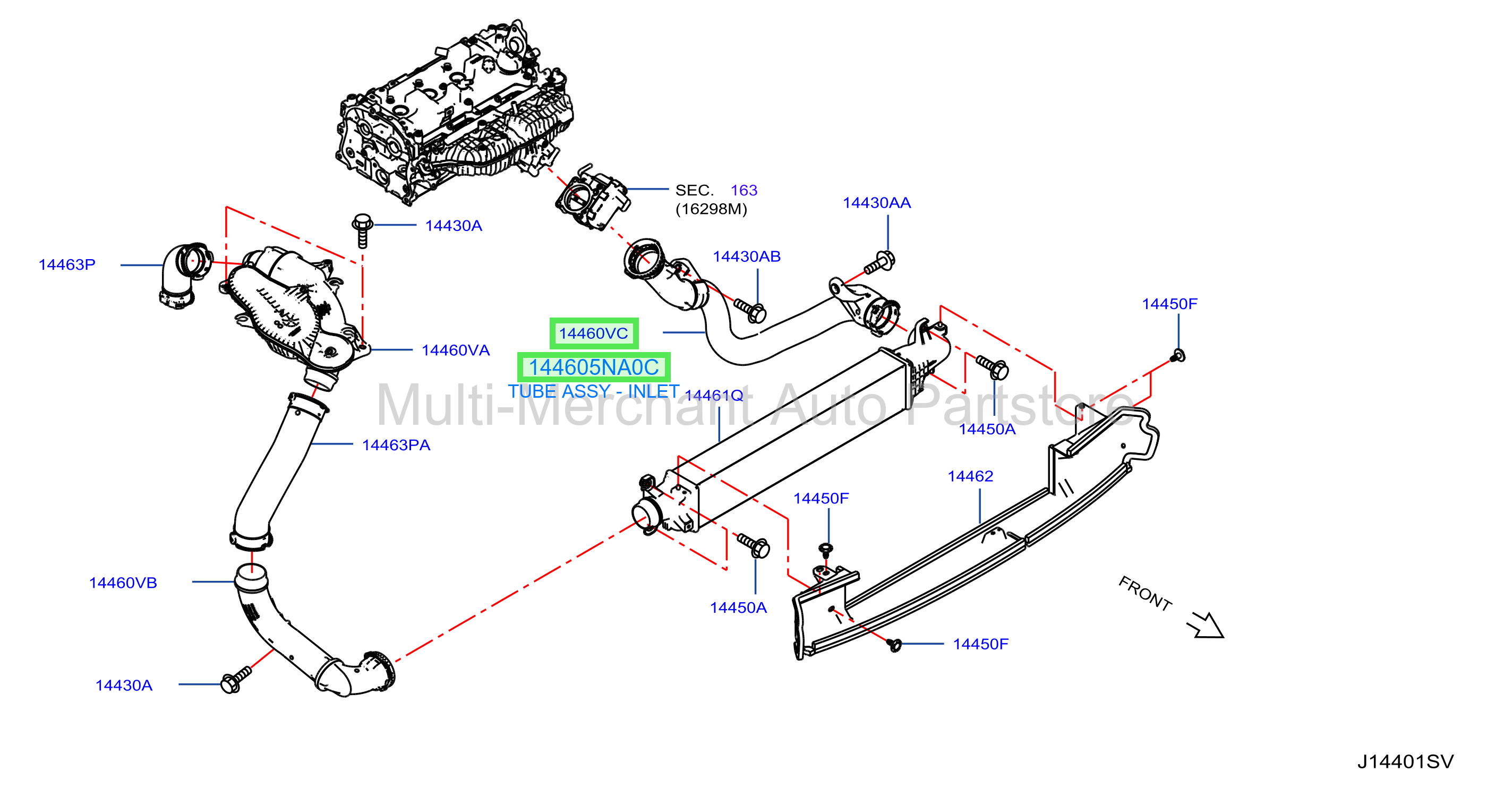 TUBE ASSY - INLET