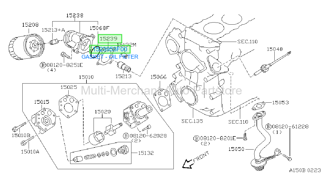 GASKET - OIL FILTER