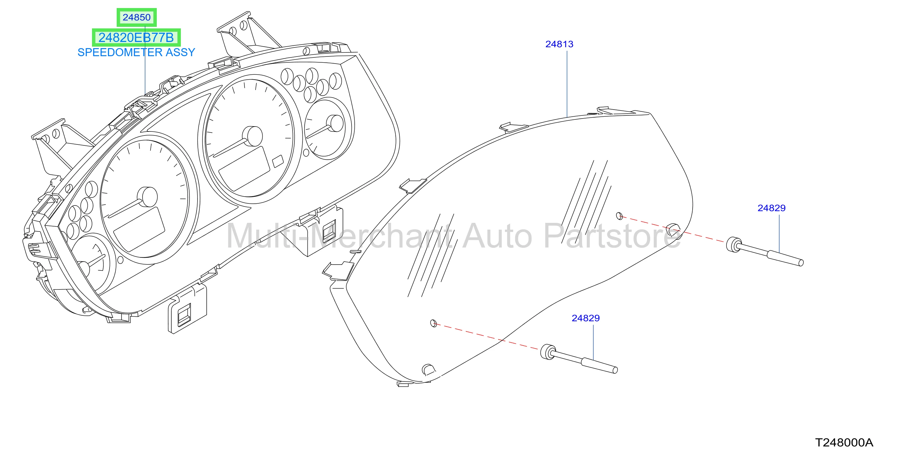 SPEEDOMETER ASSY